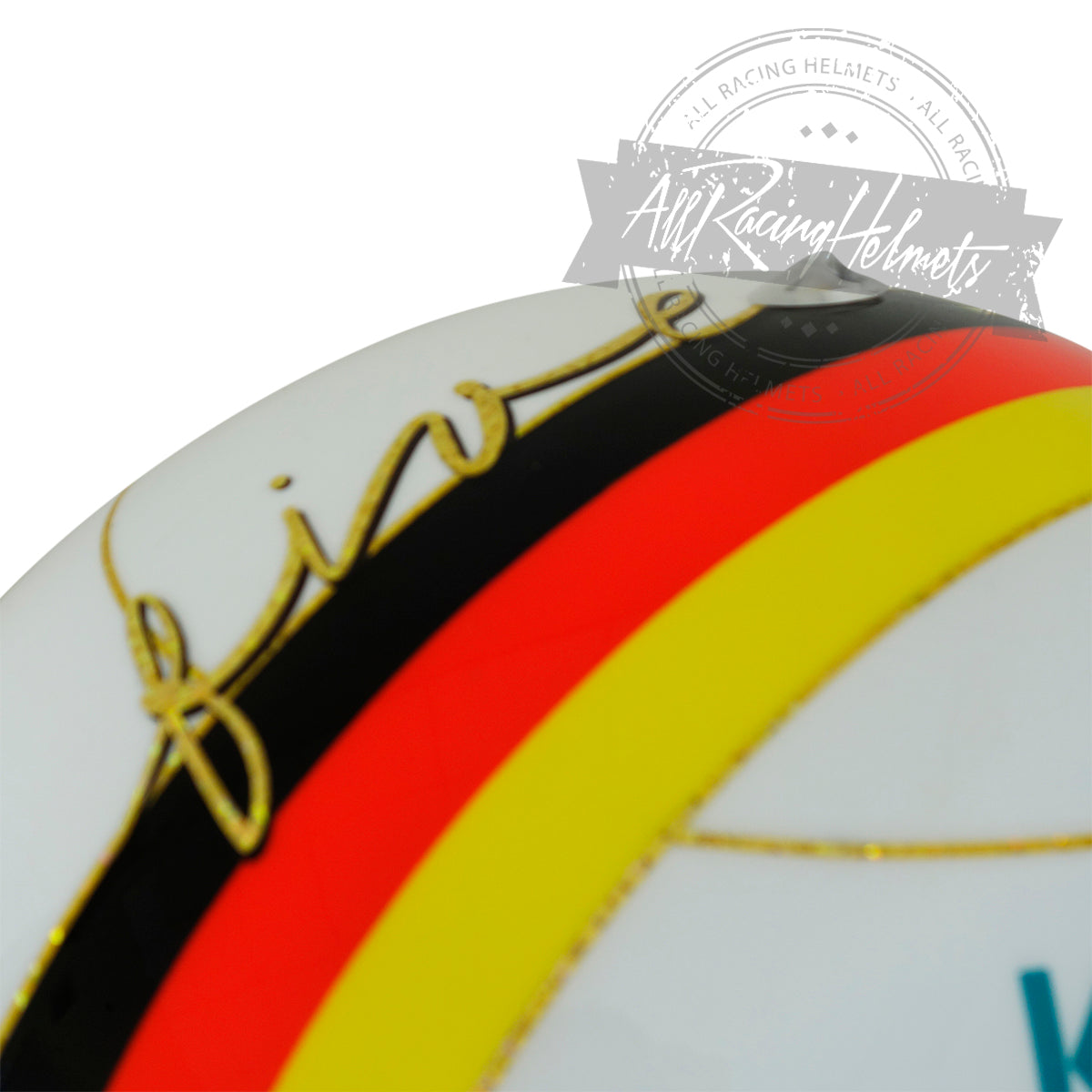 Casque Réplique F1 Sebastian Vettel Grand Prix de Bahreïn 2018 Échelle 1:1