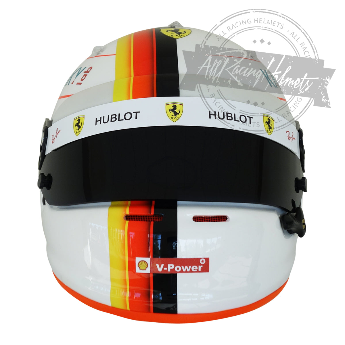 Sebastian Vettel 2018 Baku F1 Replica Helmet 1:1 Scale