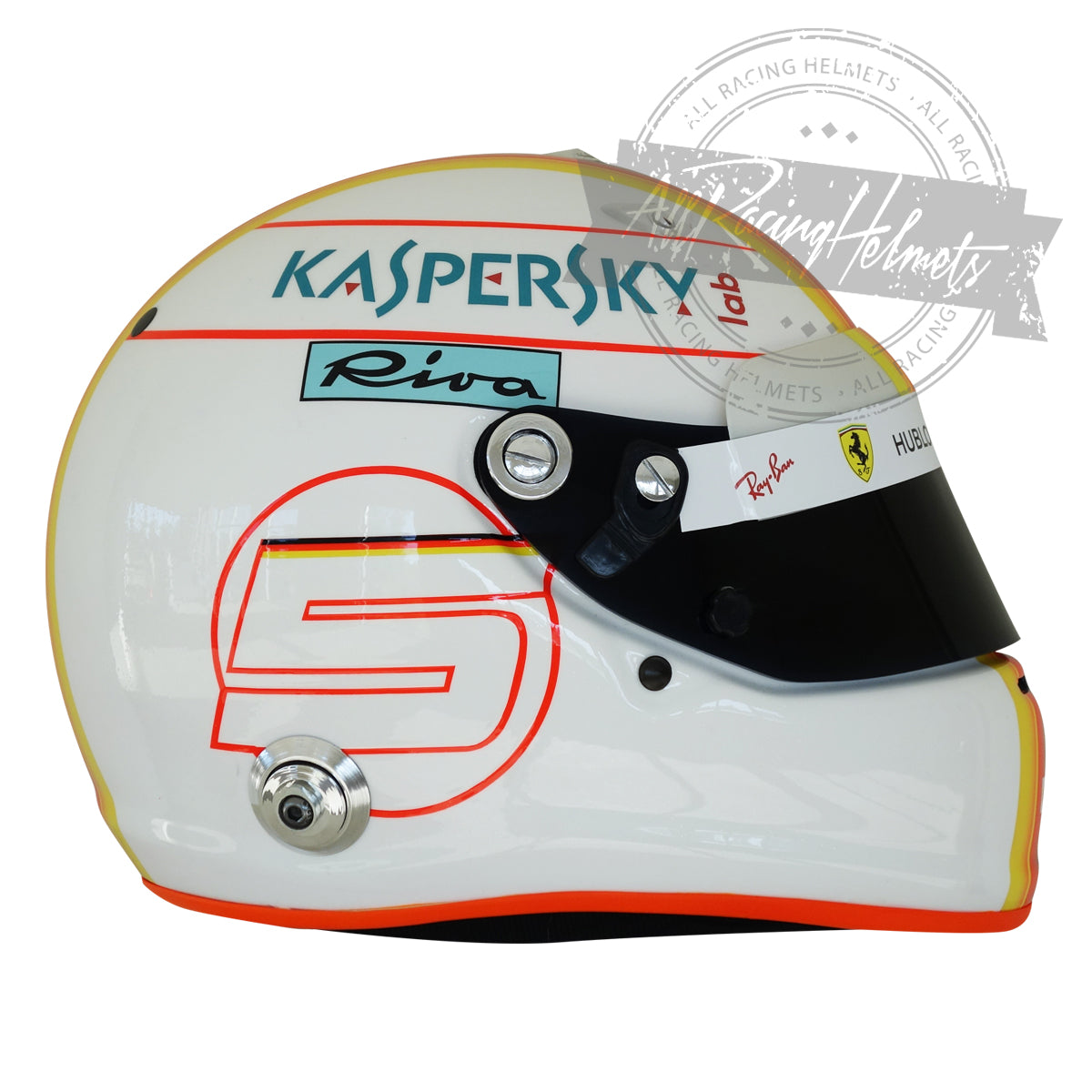 Sebastian Vettel 2018 Baku F1 Replica Helmet 1:1 Scale