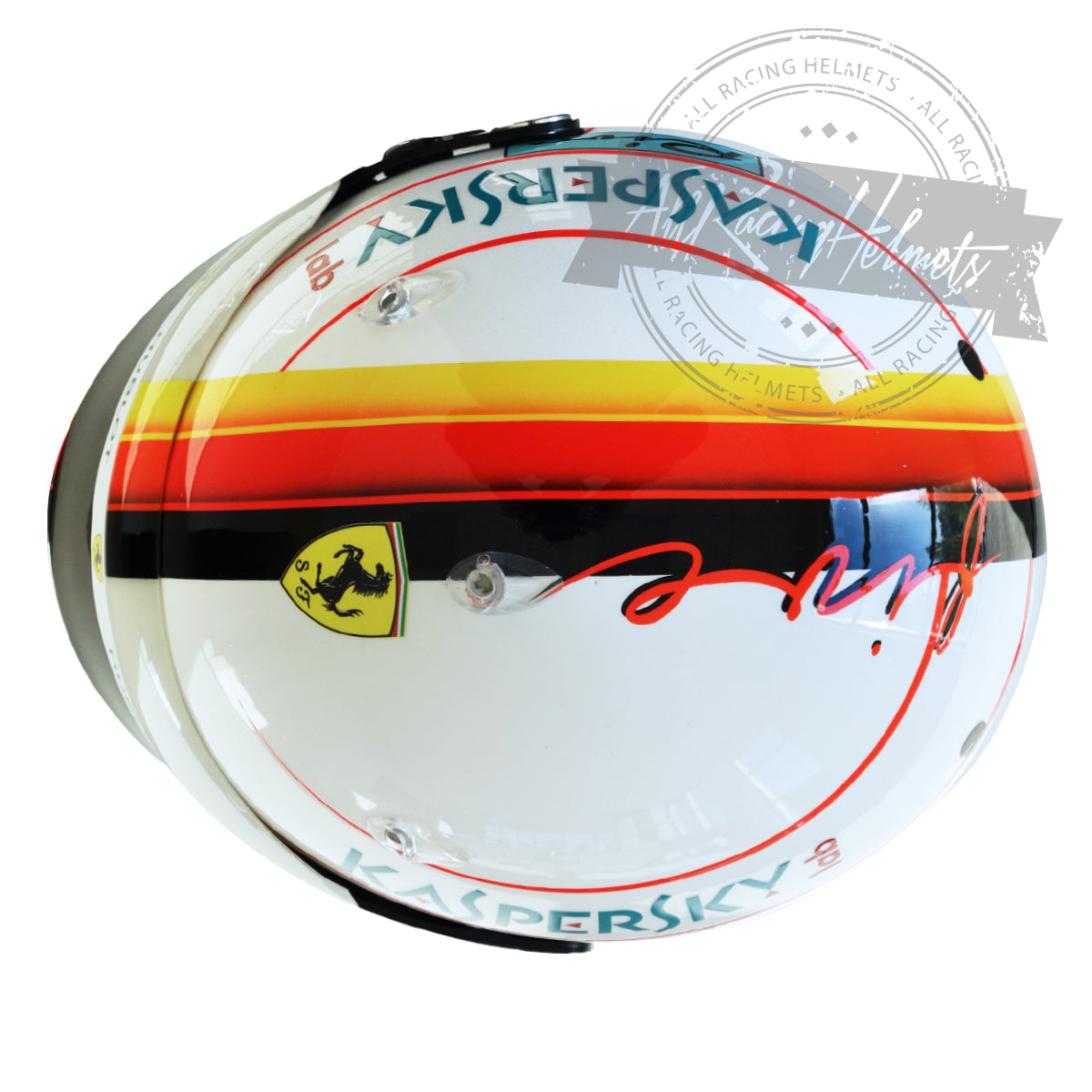 Sebastian Vettel 2018 Baku F1 Replica Helmet 1:1 Scale