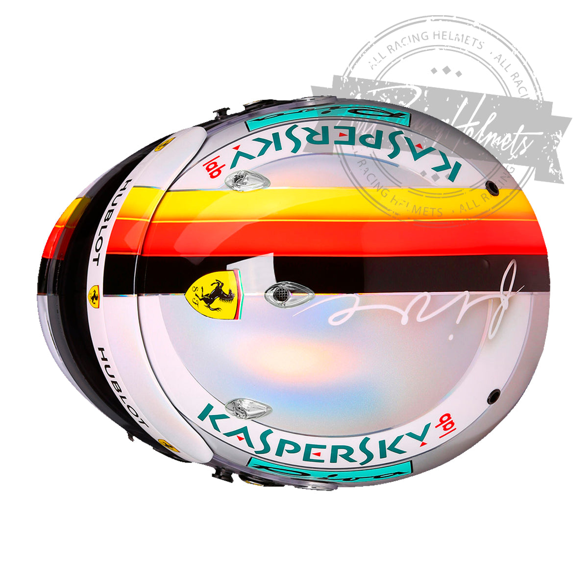 Sebastian Vettel 2018 Monaco GP F1 Replica Helmet 1:1 Scale