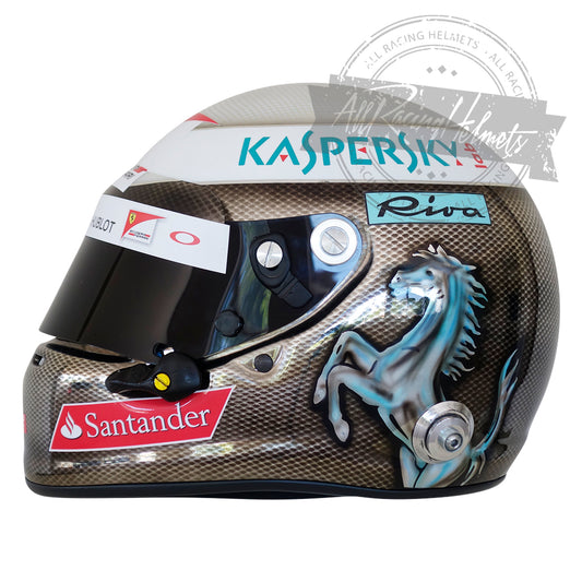 Casque réplique F1 Sebastian Vettel 2017 GP Monza échelle 1:1