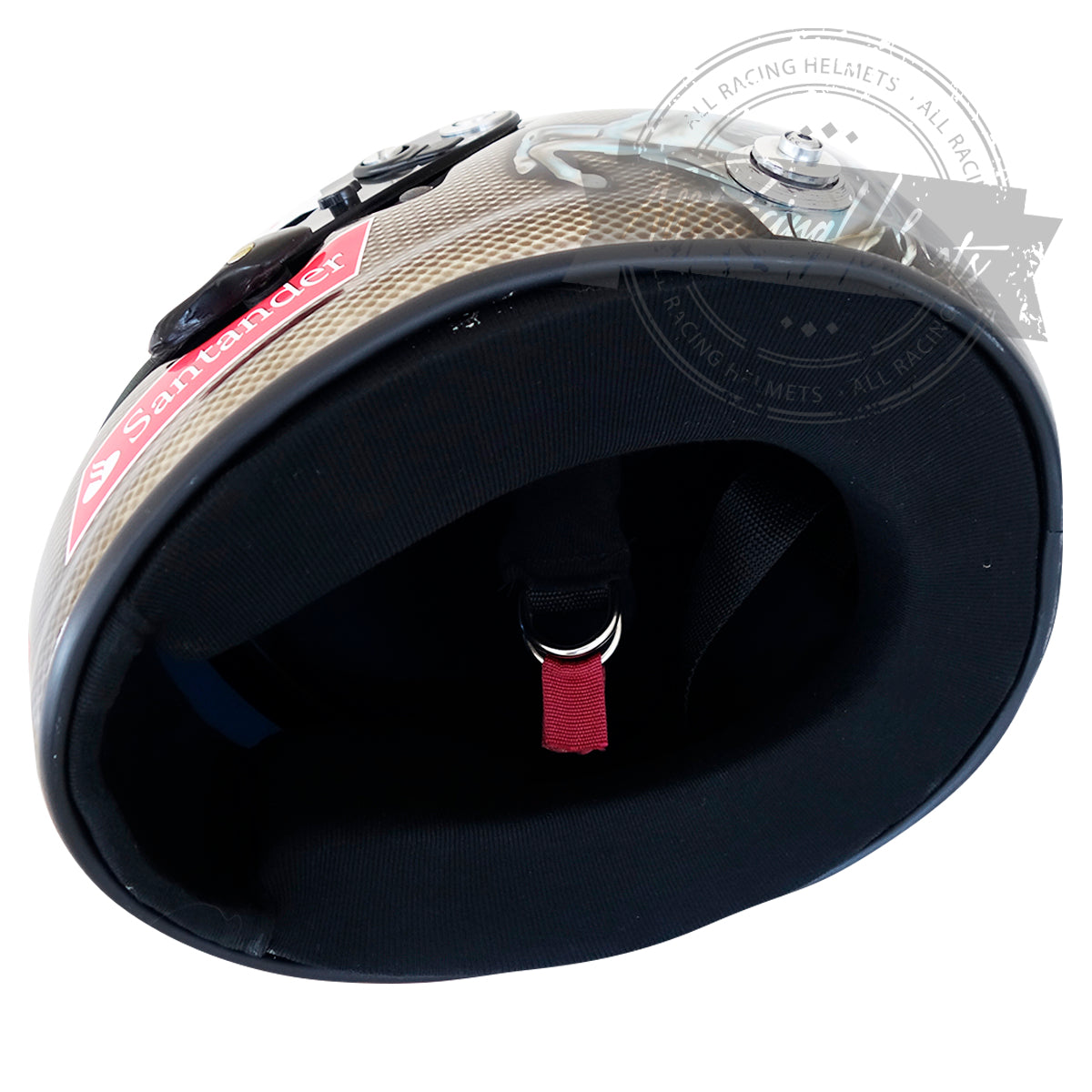 Casque réplique F1 Sebastian Vettel 2017 GP Monza échelle 1:1