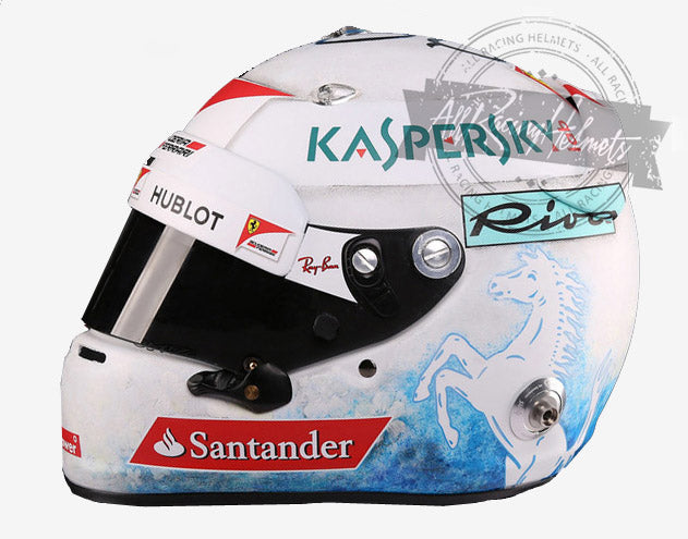 Sebastian Vettel 2017 Suzuka GP F1 Replica Helmet 1:1 Scale