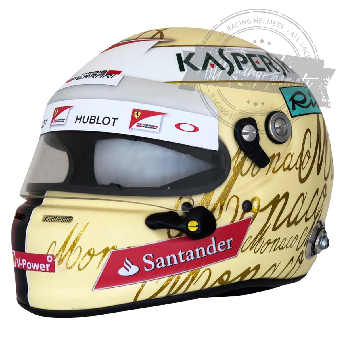 Sebastian Vettel 2017 Monaco GP F1 Replica Helmet 1:1 Scale