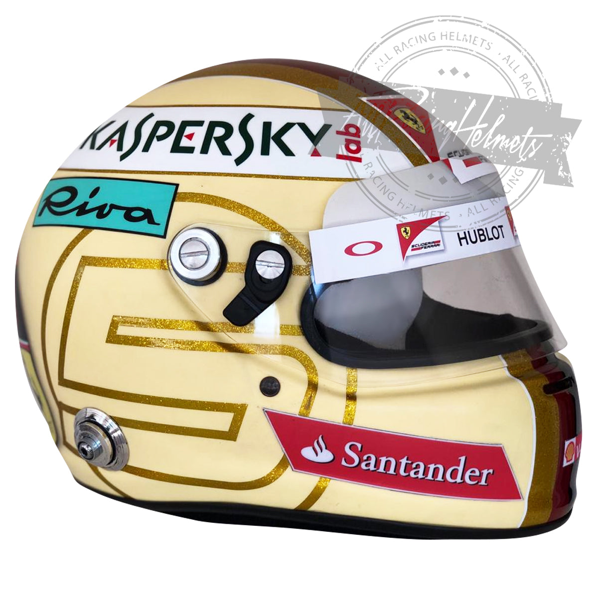 Sebastian Vettel 2017 Monaco GP F1 Replica Helmet 1:1 Scale