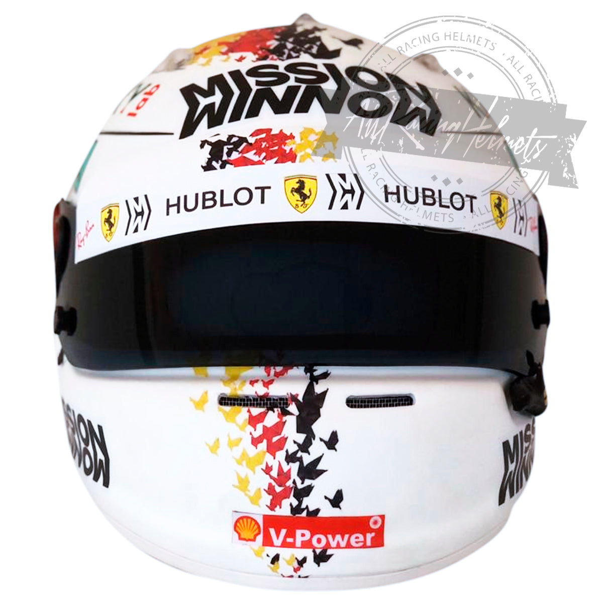 Casco de Réplica 1:1 de Sebastian Vettel GP Suzuka F1 2018