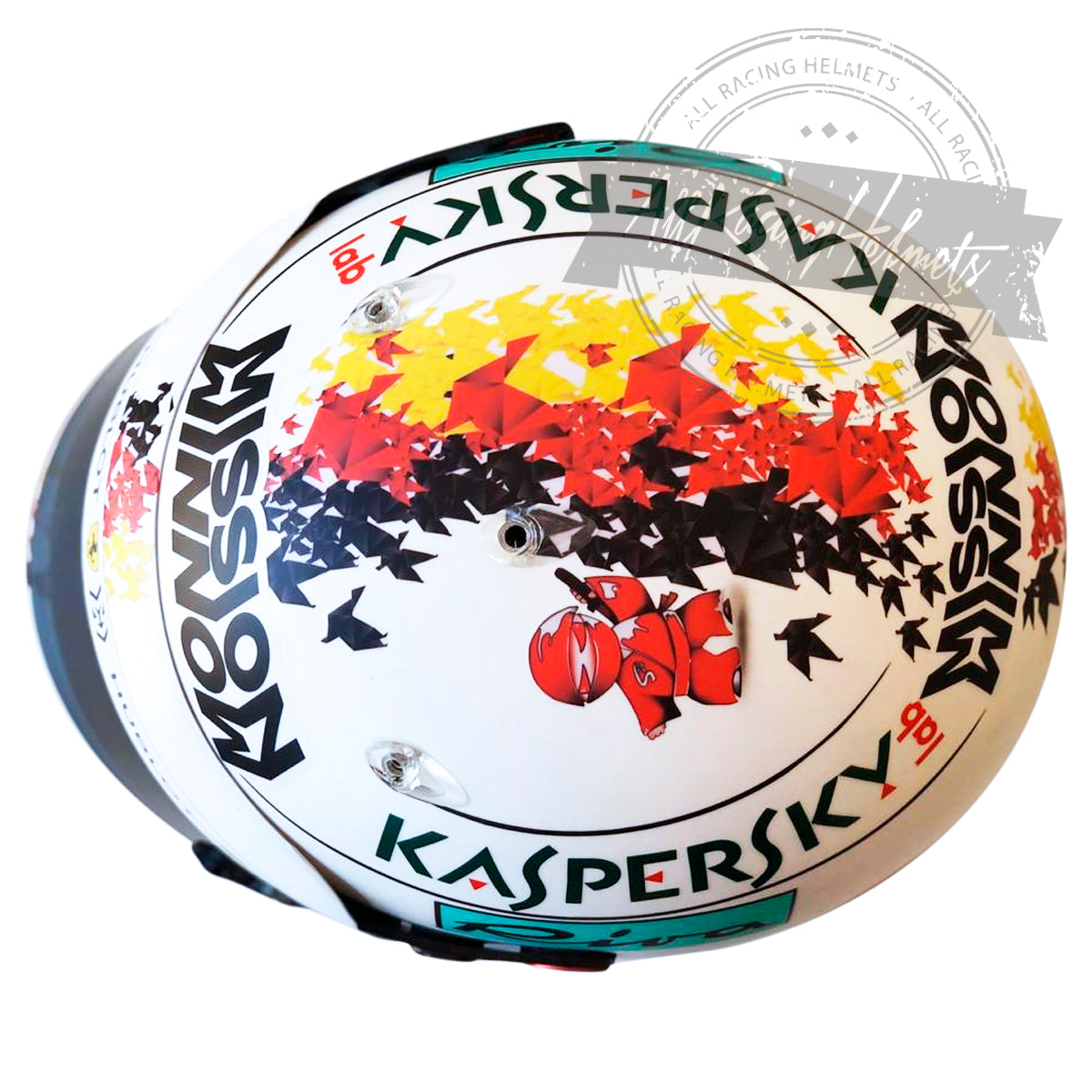 Casco de Réplica 1:1 de Sebastian Vettel GP Suzuka F1 2018