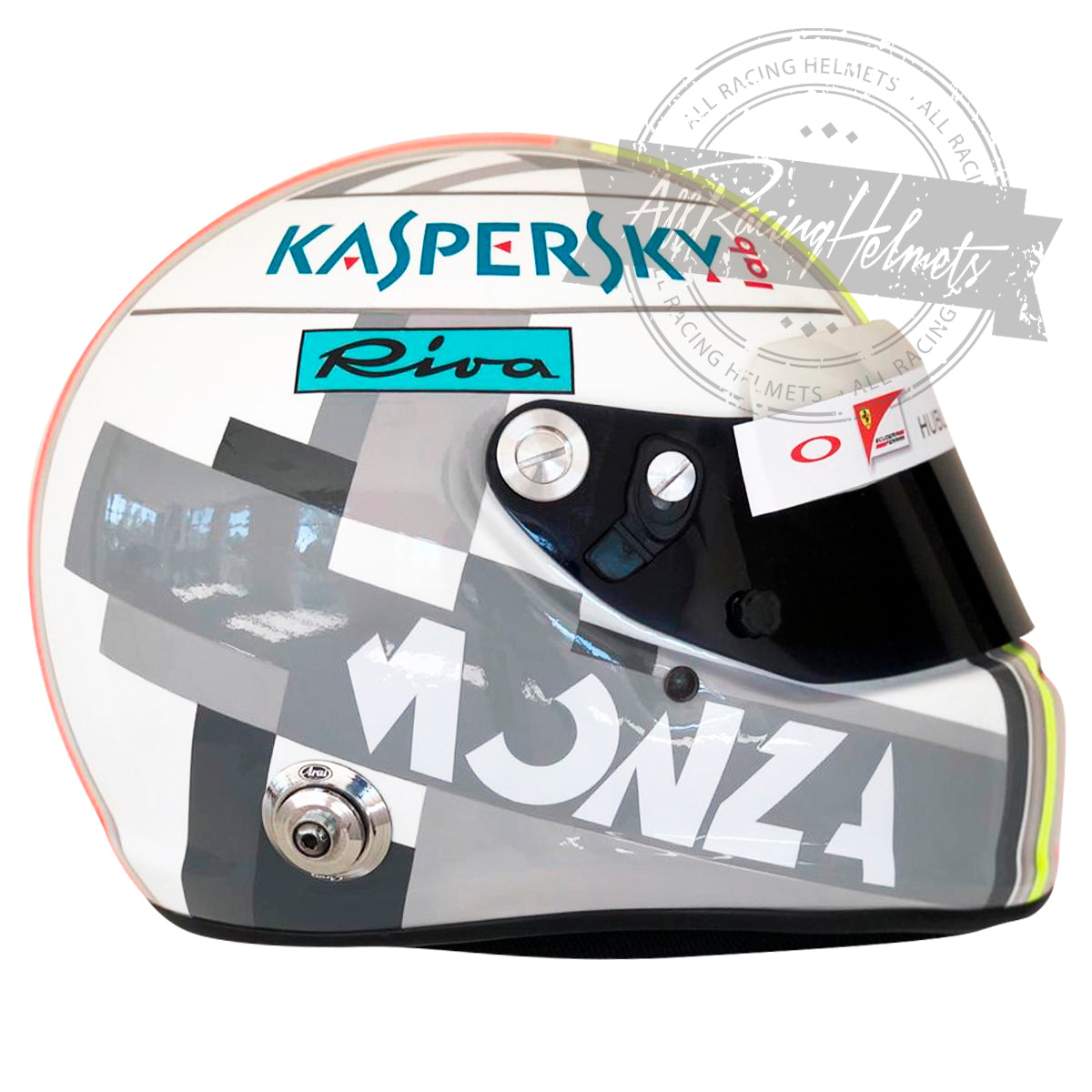 Sebastian Vettel 2018 Monza GP F1 Replica Helmet 1:1 Scale
