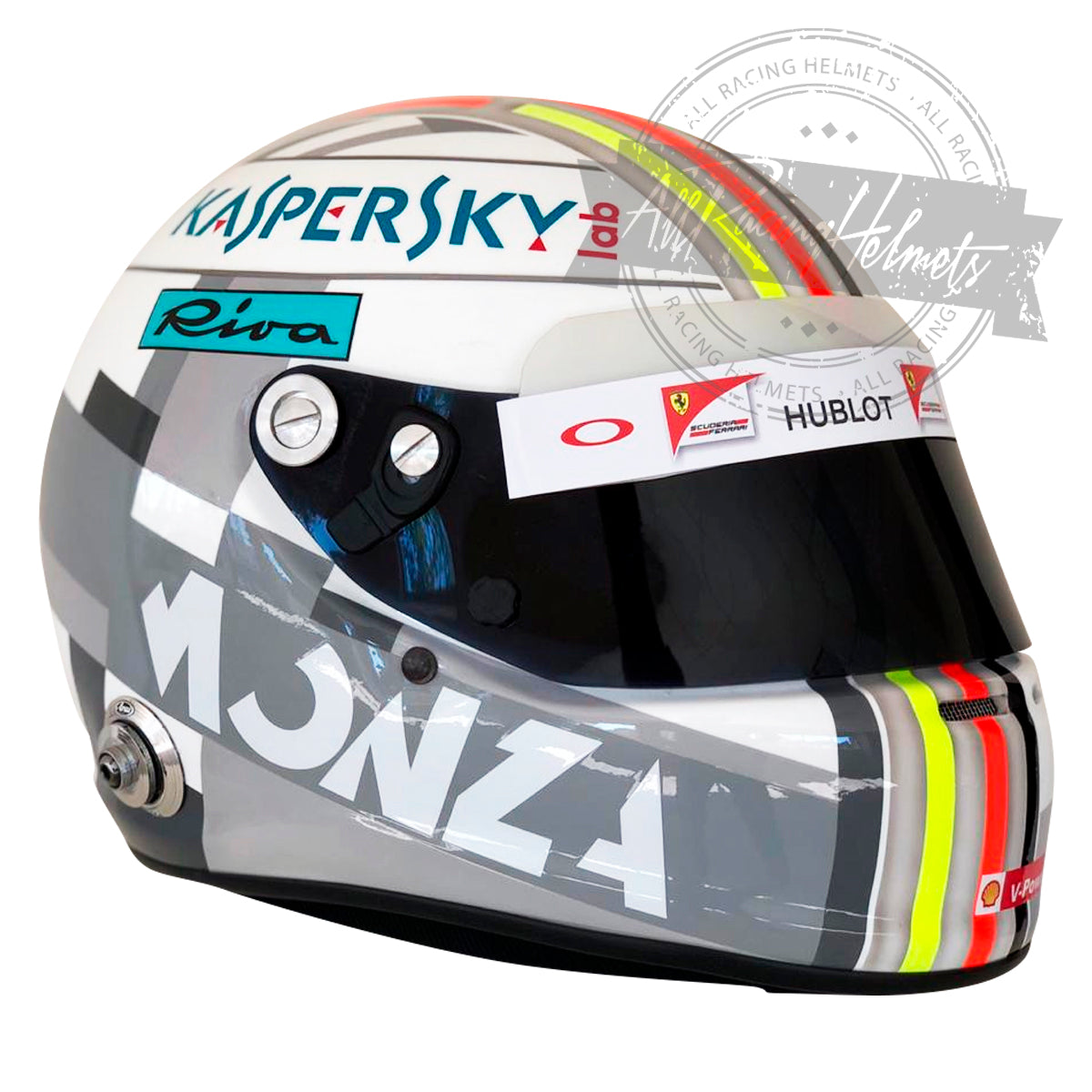 Sebastian Vettel 2018 Monza GP F1 Replica Helmet 1:1 Scale