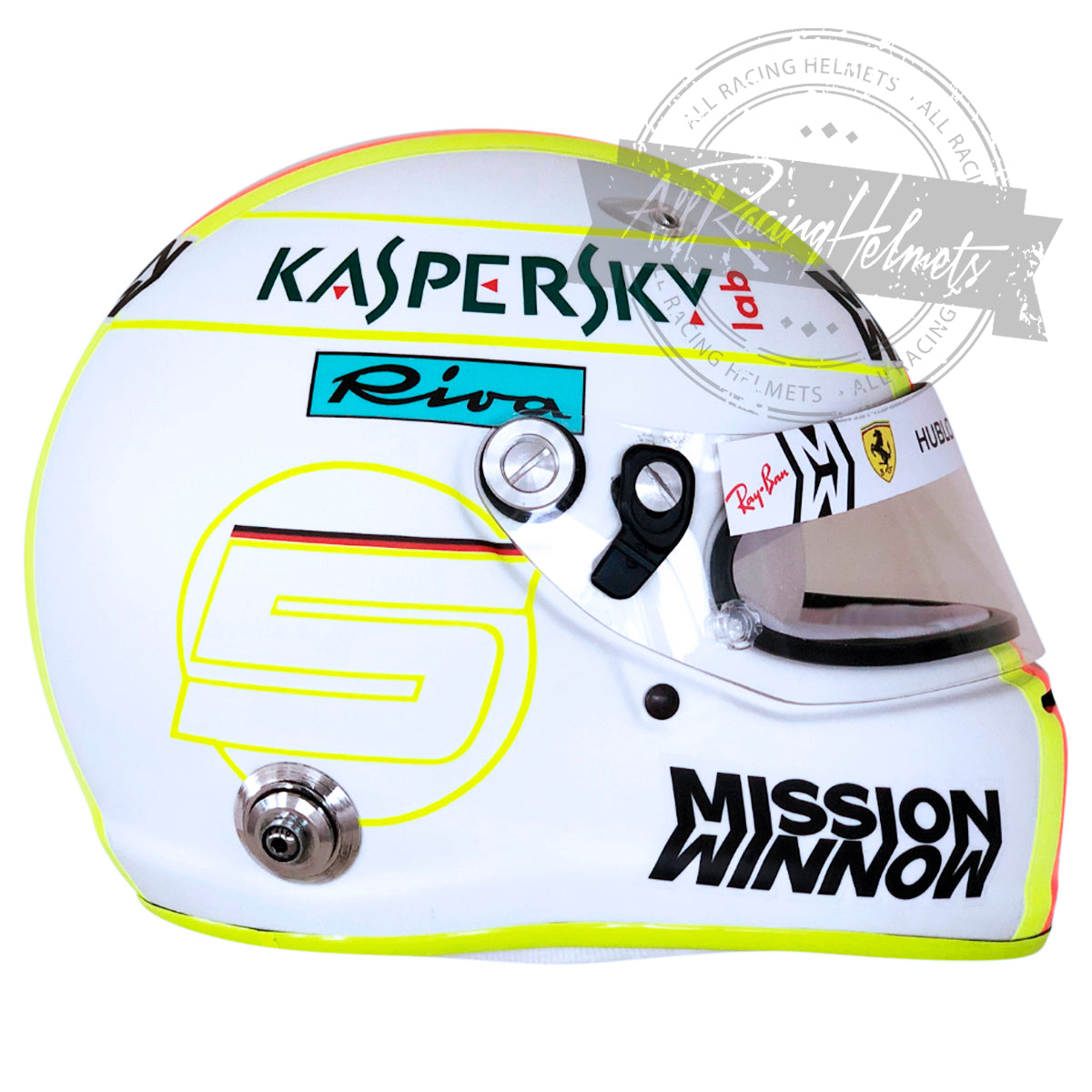 Sebastian Vettel 2019 Chinese GP F1 Replica Helmet 1:1 Scale