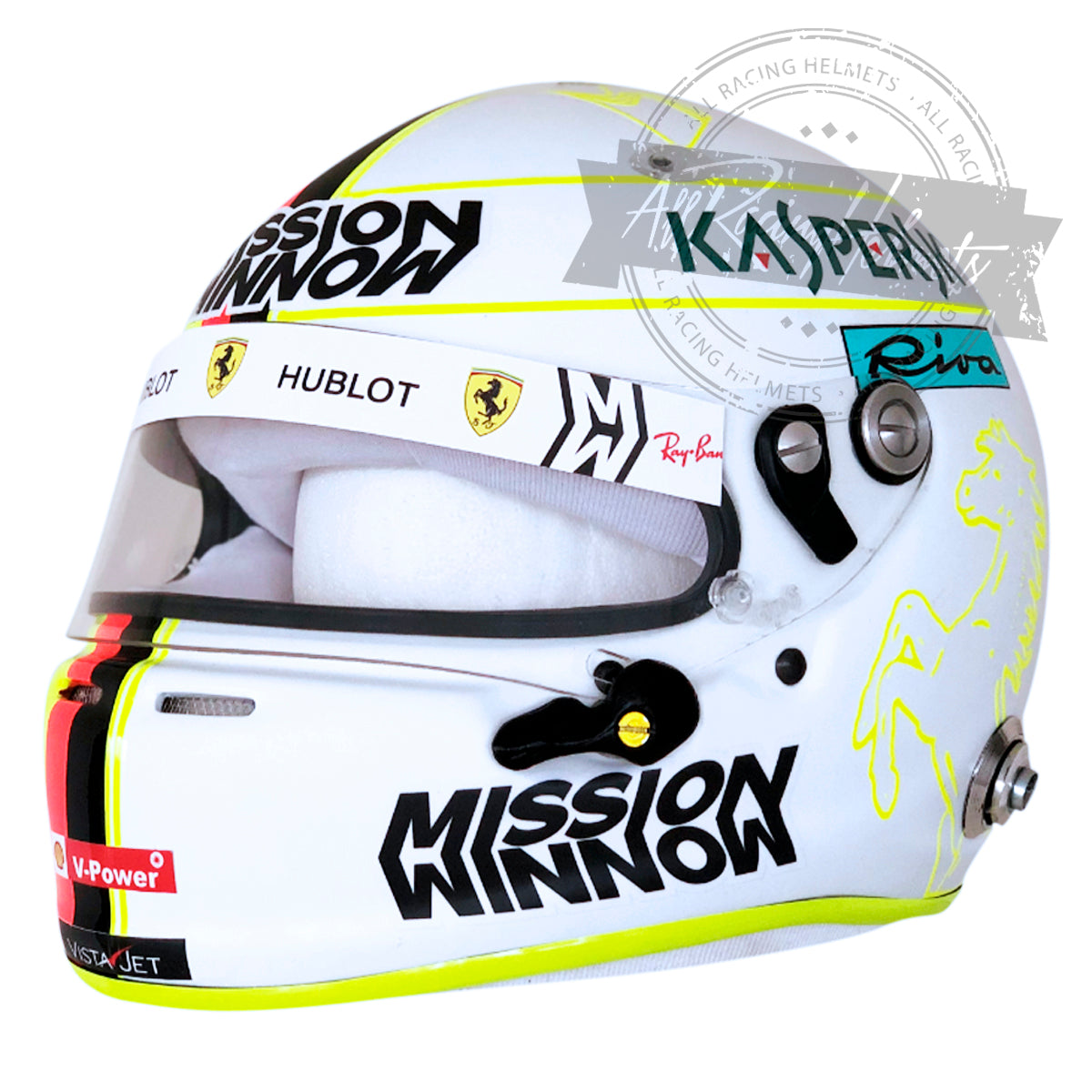 Sebastian Vettel 2019 Chinese GP F1 Replica Helmet 1:1 Scale
