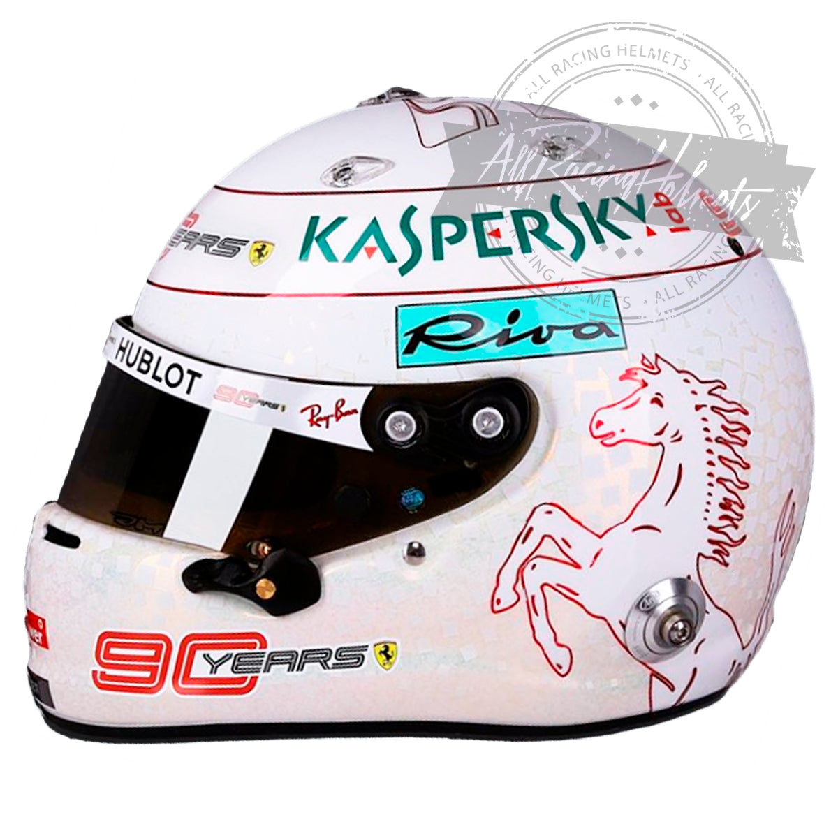Sebastian Vettel 2019 France GP F1 Replica Helmet 1:1 Scale