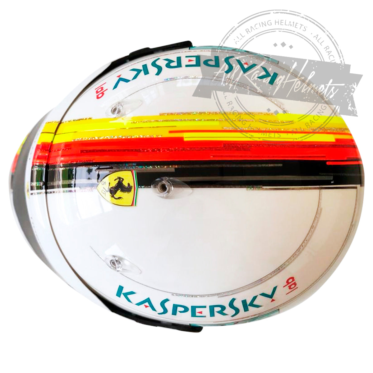 Sebastian Vettel 2018 Hungary GP F1 Replica Helmet Scale 1:1