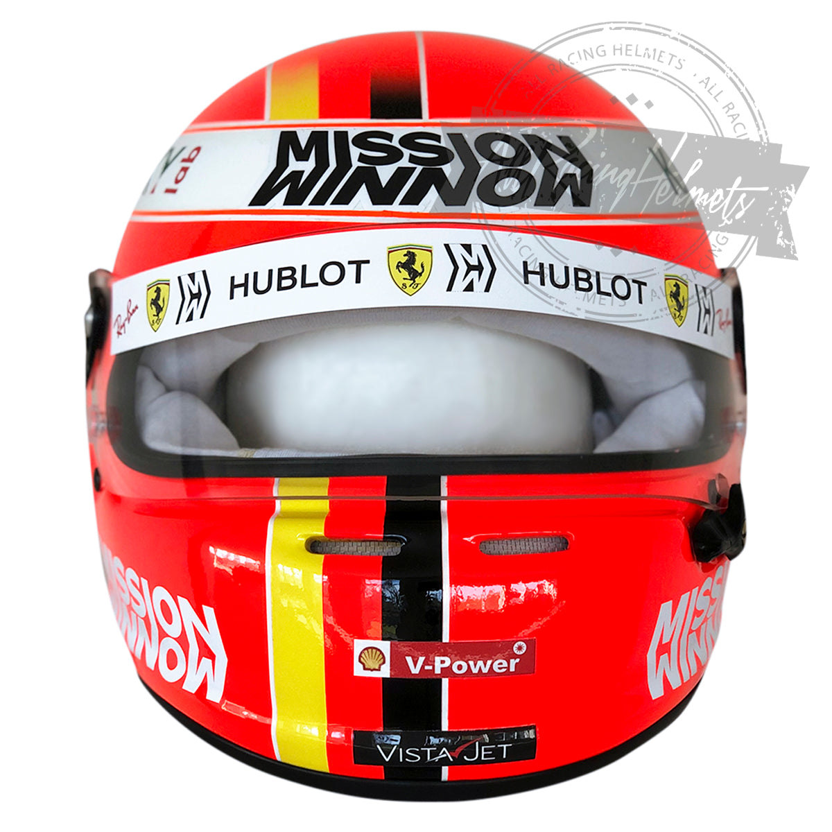 Sebastian Vettel 2019 Monaco GP "Tribute Niki Lauda" F1 Replica Helmet 1:1 Scale