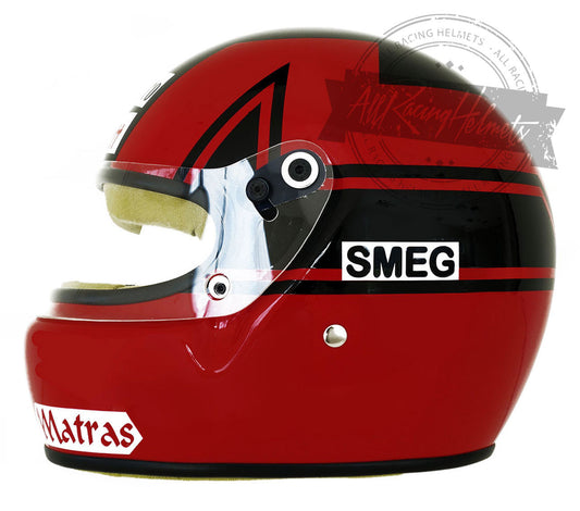 Casque Réplique F1 Gilles Villeneuve 1979 Échelle 1:1