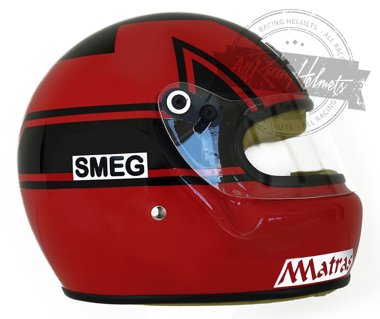 Casque Réplique F1 Gilles Villeneuve 1979 Échelle 1:1