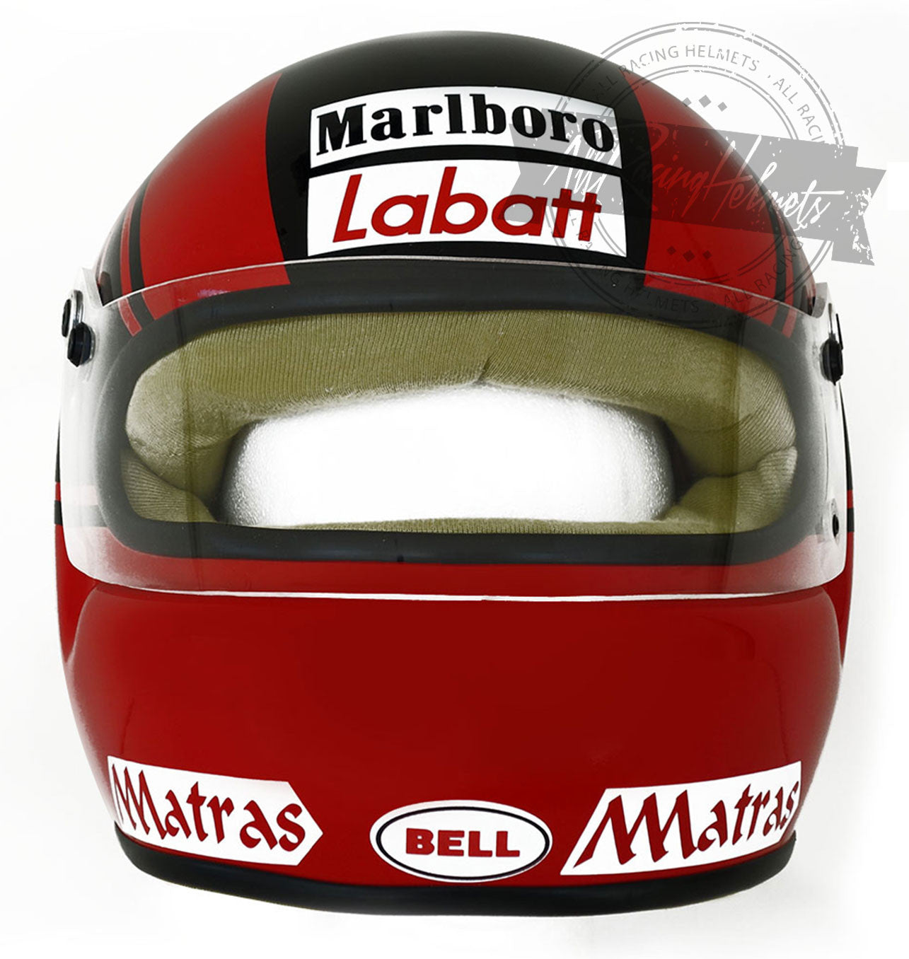 Gilles Villeneuve 1979 F1 Replica Helmet | Full Scale 1:1 | All