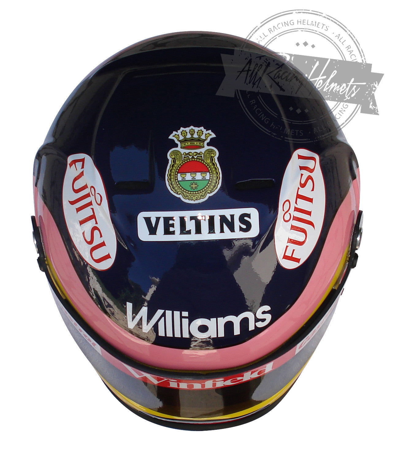 Jacques Villeneuve 1998 F1 Replica Helmet | Full Scale 1:1 | All