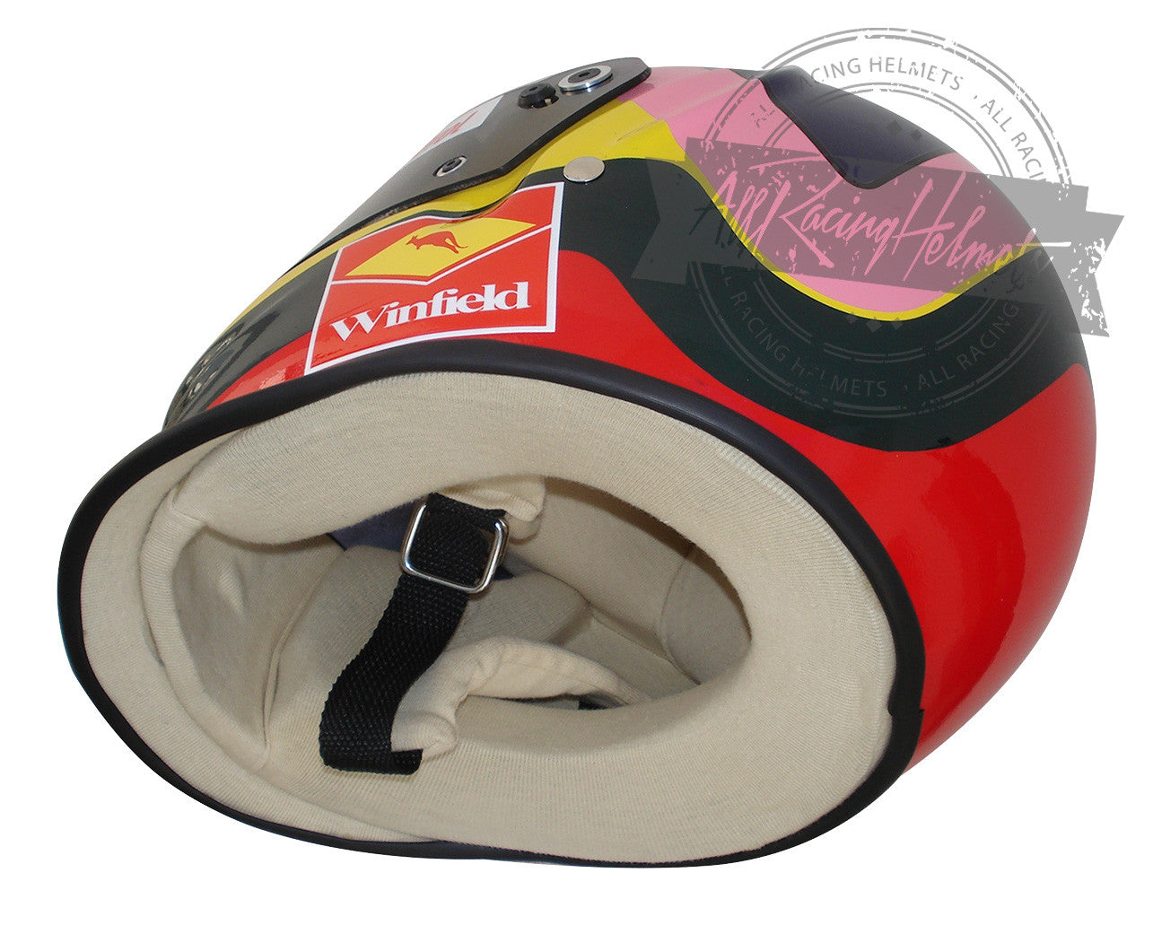 Casco réplica F1 Jacques Villeneuve 1998 Escala 1:1