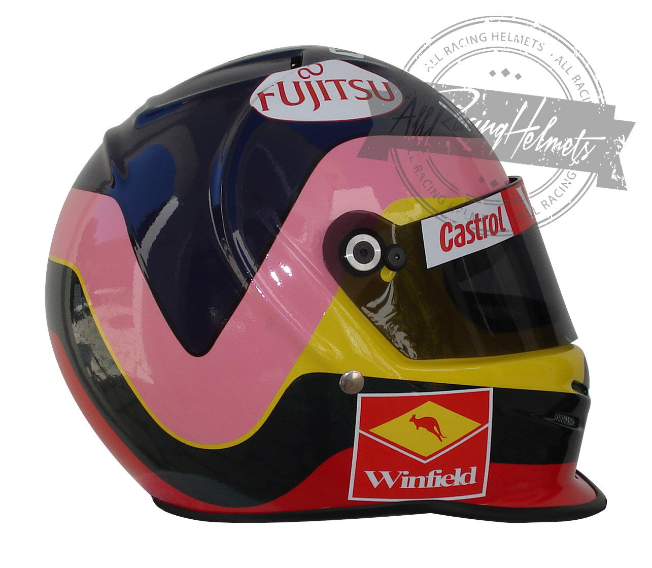 Jacques Villeneuve 1998 F1 Replica Helmet | Full Scale 1:1 | All
