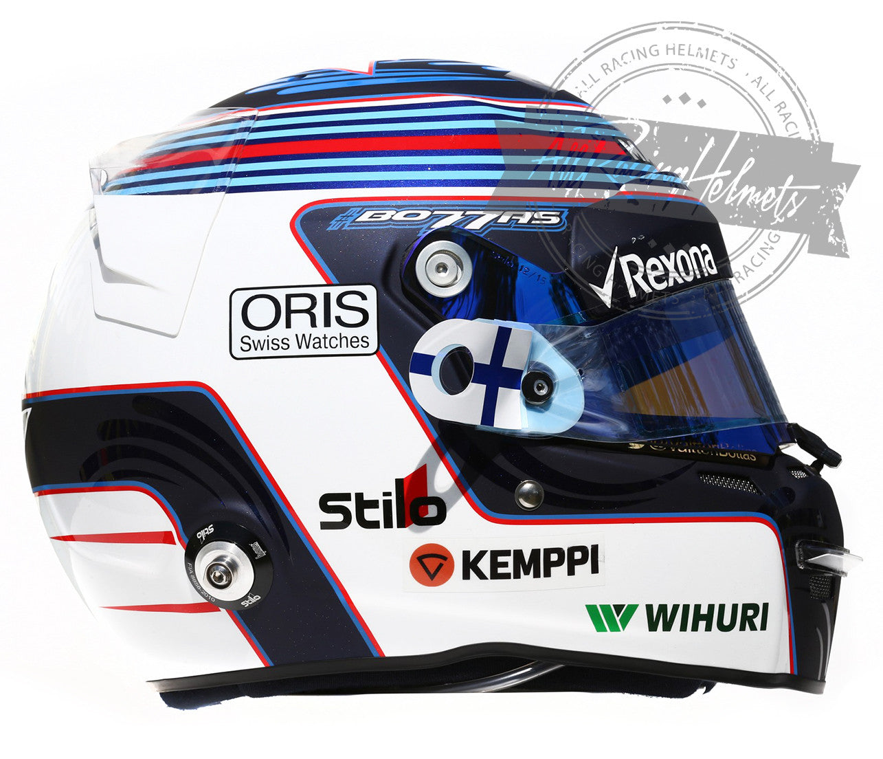 Valtteri Bottas 2016 F1 Replica Helmet 1:1 Scale