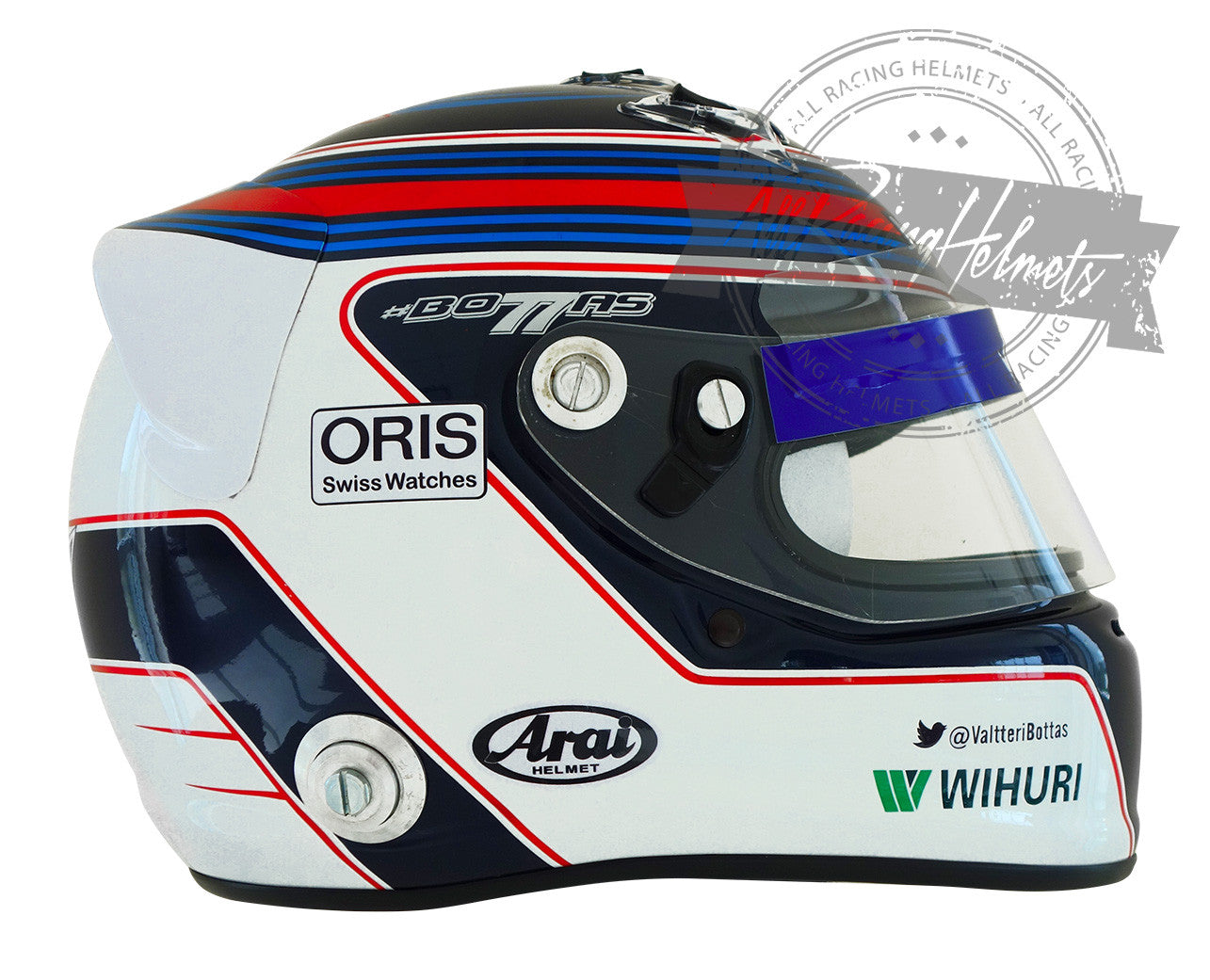 Valtteri Bottas 2015 F1 Replica Helmet 1:1 Scale