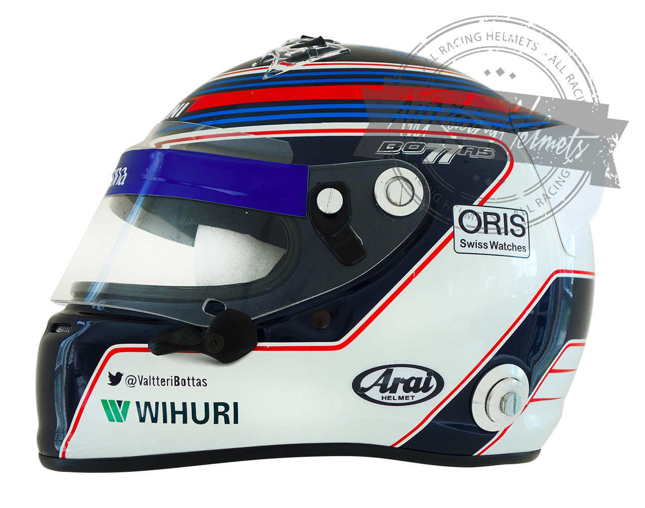 Valtteri Bottas 2015 F1 Replica Helmet 1:1 Scale