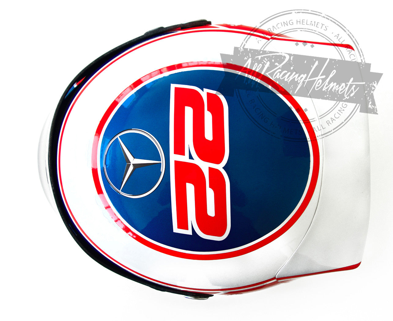 Casque réplique Jenson Button F1 2014 à l'échelle 1:1