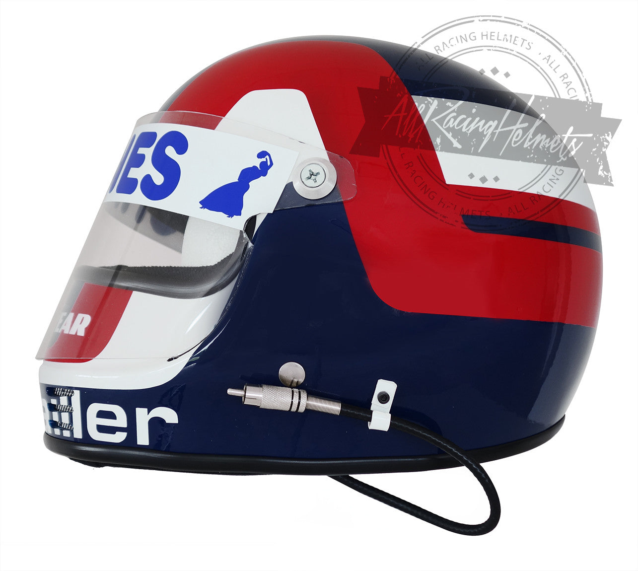Patrick Depailler 1979 F1 Replica Helmet 1:1 Scale