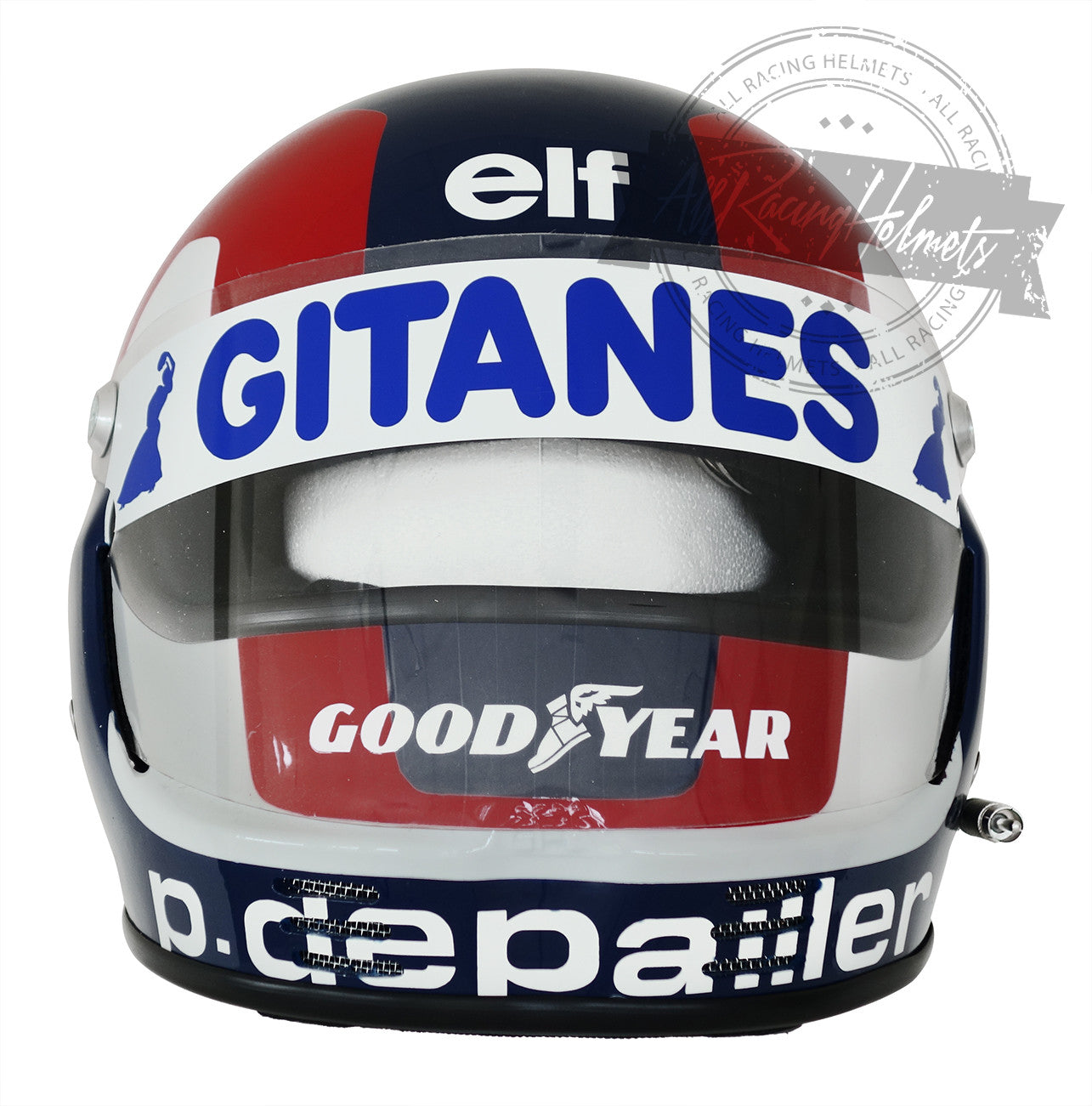 Patrick Depailler 1979 F1 Replica Helmet 1:1 Scale