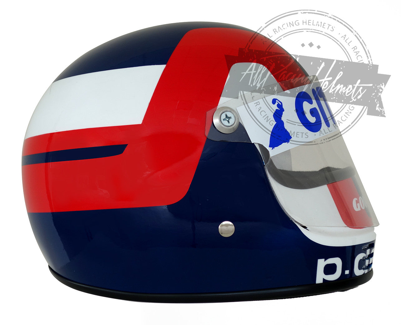 Patrick Depailler 1979 F1 Replica Helmet 1:1 Scale