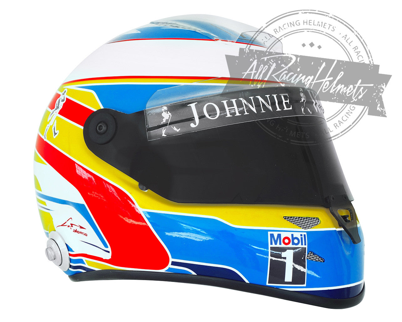 Fernando Alonso 2015 F1 F1 Replica Helmet 1:1 Scale