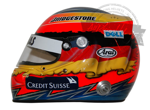 Timo Glock 2011 F1 Replica Helmet Scale 1:1