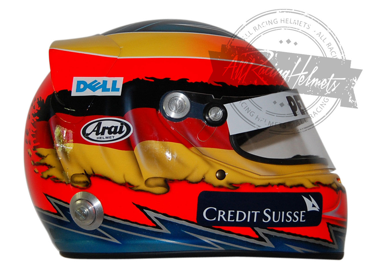 Timo Glock 2011 F1 Replica Helmet 1:1 Scale