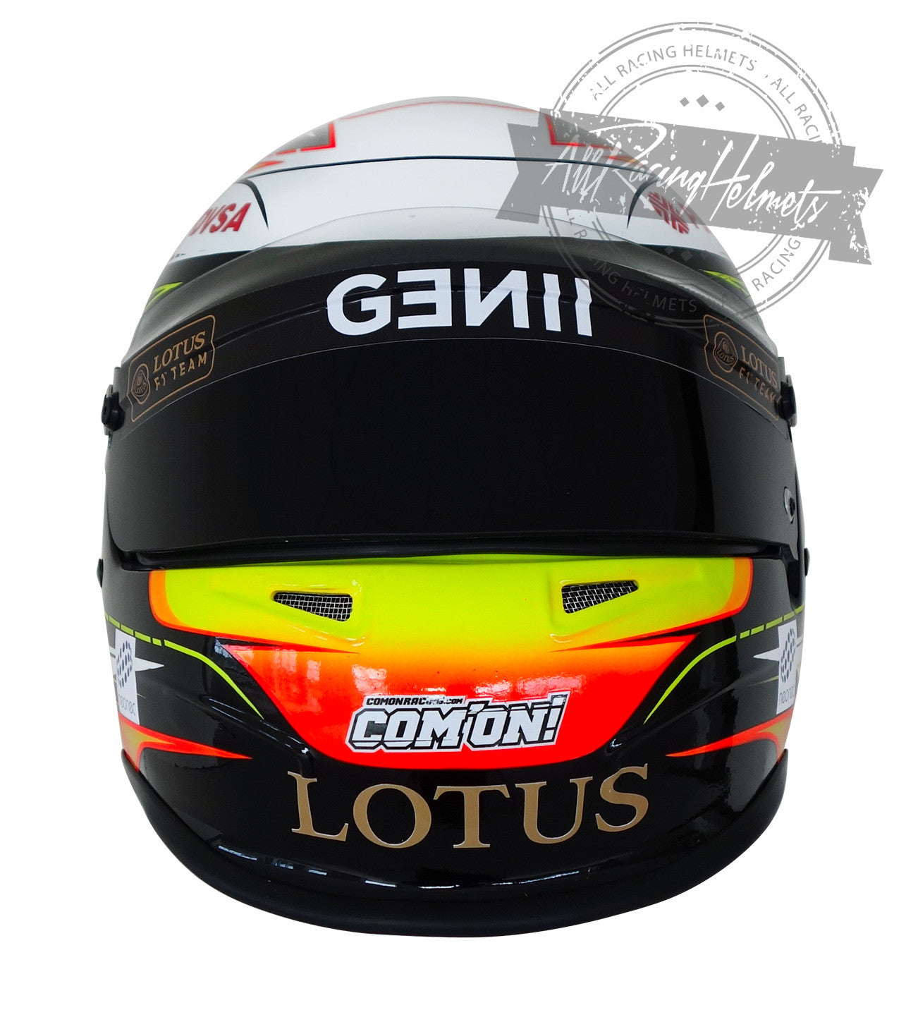 Casco réplica F1 Romain Grosjean 2015 a escala 1:1