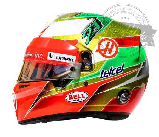Casque Réplique F1 Esteban Gutierrez 2016 Échelle 1:1