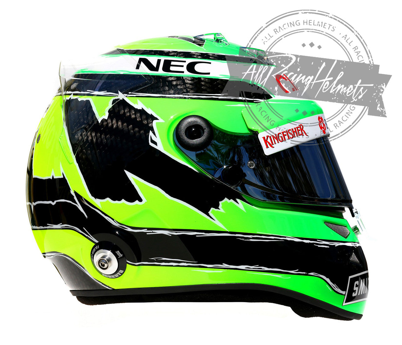 Casque réplique Nico Hülkenberg F1 2016 à l'échelle 1:1