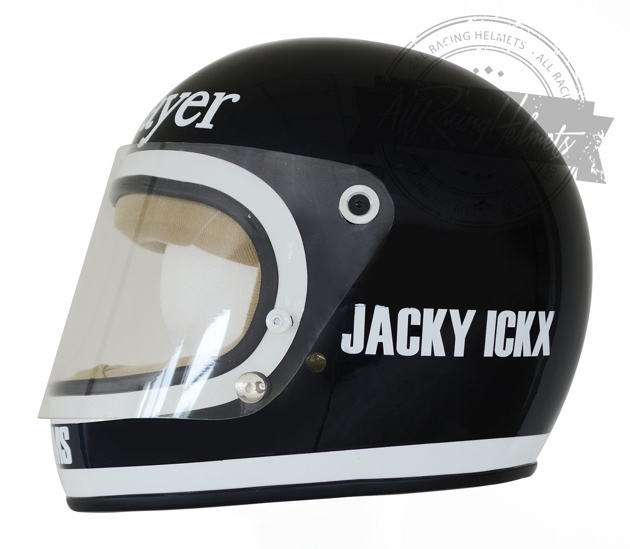 Jacky Icks 1974 F1 Replica Helmet 1:1 Scale