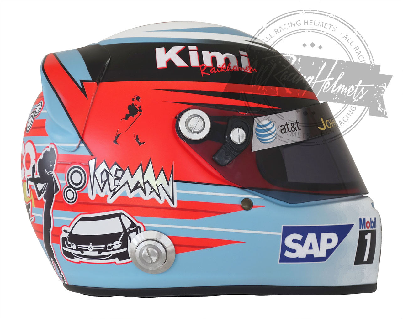 Kimi Raikkonen 2006 Monaco GP F1 Replica Helmet 1:1 Scale