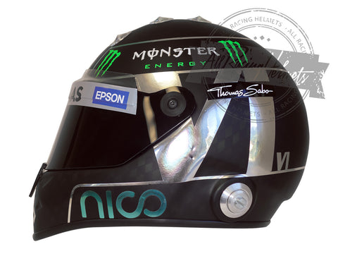 Nico Rosberg 2015 F1 Replica Helmet Scale 1:1