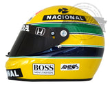 Ayrton Senna 1990 RHEOS F1 Replica Helmet Scale 1:1