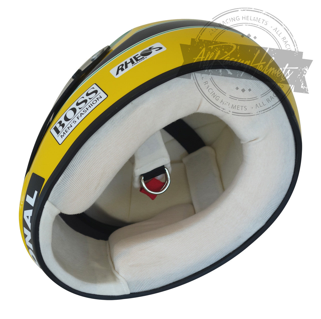 Ayrton Senna 1990 RHEOS F1 Replica Helmet 1:1 Scale