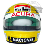 Ayrton Senna 1990 RHEOS ACURA F1 Replica Helmet Scale 1:1