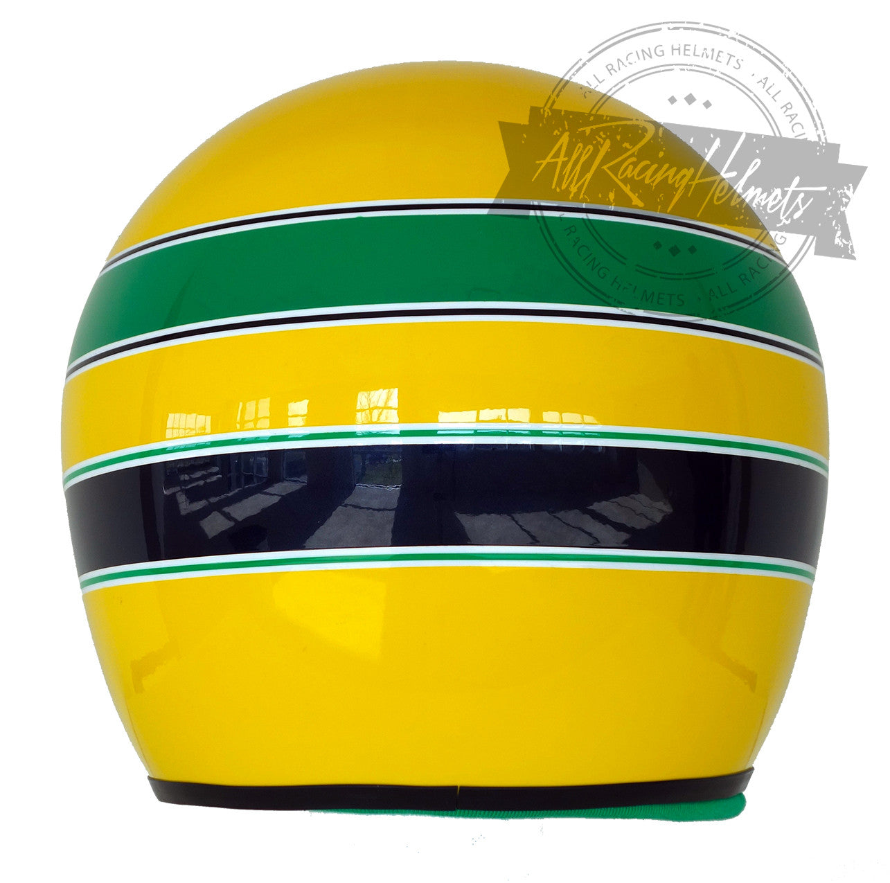 Ayrton Senna 1990 RHEOS ACURA F1 Replica Helmet 1:1 Scale