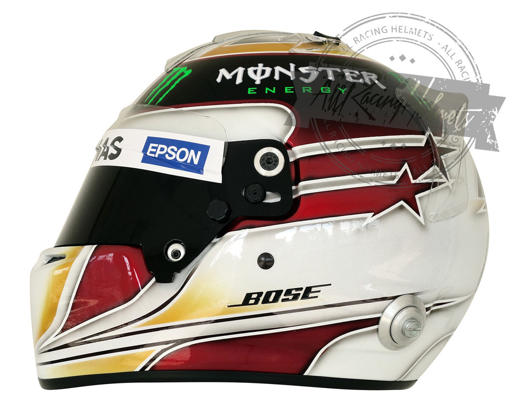 Lewis Hamilton 2015 RS7 New Updated F1 Replica Helmet Scale 1:1
